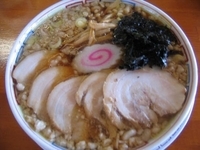 「背脂ちゃーしゅうめん」@麺食堂 まる七の写真