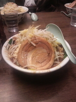 「雷そば（中）」@雷 北松戸本店の写真