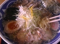 「奥久慈軍鶏ラーメン（塩） 1000円」@奥久慈ラーメン なかざわの写真