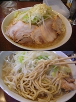 「『ラーメン（麺200グラム）+チャーシュー（￥600+150）』」@ラーメン どんの写真