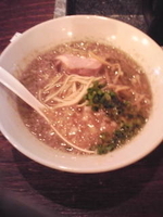 「背脂煮干そば」@背脂煮干そば 晴の写真