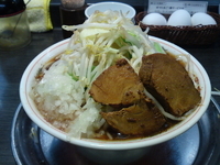 「ミニらーめん640円」@麺屋 婆娑羅の写真