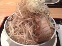 「ふじ麺（中盛,野菜増し） 700円」@常勝軒 総本店の写真