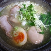 「味玉夜刀塩800円」@ラーメン専門店 E.Y 竹末の写真