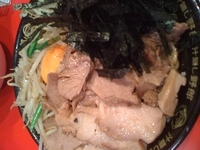 「汁なし豚野郎」@野郎ラーメン 海浜幕張店の写真