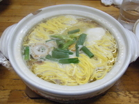 「なべ焼きラーメン（大）」@橋本食堂の写真