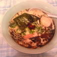 赤+黒味玉ラーメン
