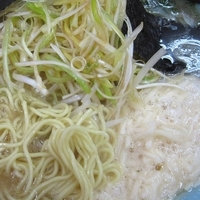 「ネギとろラーメン・正油+麺中盛 850円+100円」@壱発ラーメン 八王子店の写真