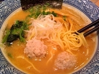 「濃厚魚介らーめん 750円」@麺屋 一燈の写真