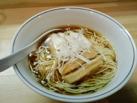 「醤油 700円」@麺屋 彩香の写真