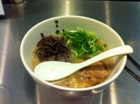 「直球豚骨ラーメン」@麺屋 九秀の写真