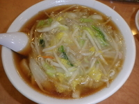 「Bランチセット（サンマーメン+半チャーハン）900円」@玉泉亭 横浜ポルタ店の写真