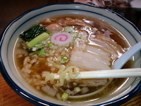 「中華そば （小） 680円」@銀座 朧月の写真