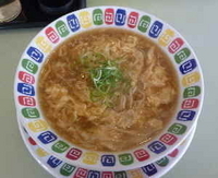 「ハーフ城門ラーメン（450円）」@ラーメンショップ 城門の写真