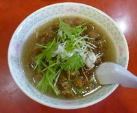 「三崎まぐろラーメン（850円）」@牡丹の写真