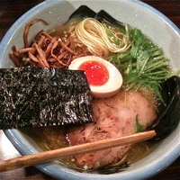 「塩らーめん（￥750）」@AFURI 原宿店の写真