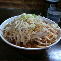「ラーメン（野菜増し・ニンニク少し￥650）」@ラーメン二郎 武蔵小杉店の写真