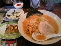 「銀の味噌+高菜明太マヨ丼セット」@味噌の金子の写真