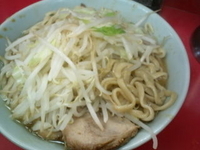 「小ラーメン、ニンニク650円」@ラーメン二郎 桜台駅前店の写真