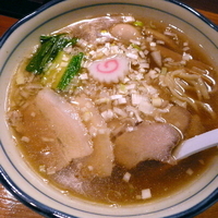 「中華そば（小） 690円」@銀座 朧月の写真