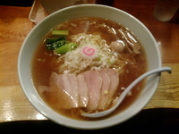 「中華そば（中盛）」@銀座 朧月の写真