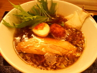 「すず蕎麦+杏仁豆腐（サービス）」@中華蕎麦 りんすず食堂の写真