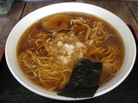 「らぁめん 特盛」@醤油らぁめん専門店 香味屋の写真