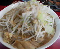 「小ラーメン（硬め、ニンニクとアブラを少し多め）」@千里眼の写真