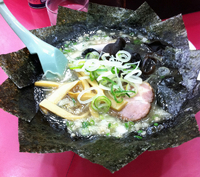 「えりまきラーメン850円」@一心ラーメンの写真