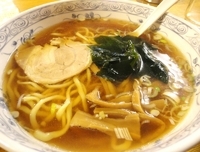 「手打ちラーメン 【600円】」@英新ラーメンの写真