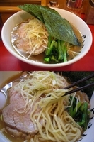 「『ネギチャーシュー+中盛（￥1000+100）』」@ラーメン しらいしの写真