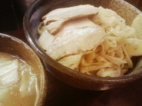 「チャーシュー塩つけ麺大盛」@づゅる麺 池田の写真