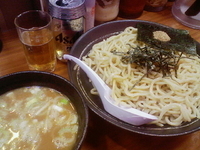 「魂心つけ麺（大）」@目黒 魂心家の写真