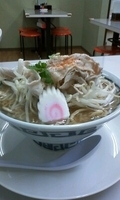 「らーめん 並盛 （野菜・玉ねぎ・油増し）」@らーめん 麺太郎の写真