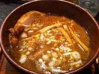 「つけそば/2代目★麺量200g（730円）」@群青の写真