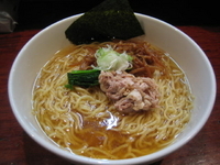 「自然洞ラーメン 白 大盛り」@自然洞 麺舗の写真