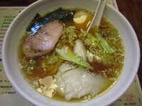 「無双中華そば（200円）」@麺飯坊 無双の写真