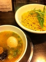 「鶏つけ麺」@とりの助 新天地店の写真