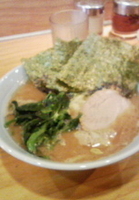 「朝ラーメン（500円）」@横浜ラーメン 武蔵家 大井町店の写真