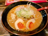 「ばんだい味噌らーめん 650円（味玉クーポンサービス）」@大泉らーめんの写真