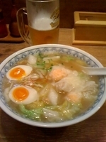 「味玉わんたんめん 780円」@わんたんめんの店 しお福の写真