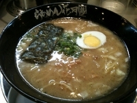 「豚そば銀次郎（680円）」@らあめん花月嵐 大宮三橋店の写真