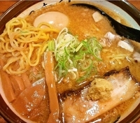 「味噌（名物味玉）950円」@麺武 虎龍の写真