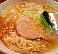 「塩ネギワンタンメン（950円）」@ラー麺専門店 こしがやの写真