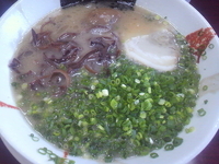 「ネギラーメン（800円）+味玉（100円）」@らーめん 由宇松本の写真