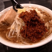 「親方らーめん （ニンニク） 750円」@三代目 豚の親方! 総本店の写真