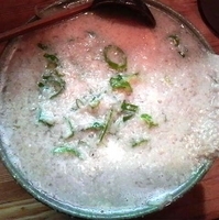 「玉子らーめん（味噌）+小ライス」@チャッチャ系らーめん もん吉の写真