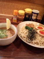 「鶏にぼつけ麺（醤油） 800円」@麺処 瓢たん。の写真