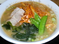 「辛ねぎラーメン・味噌（700円）」@横ちゃん亭の写真