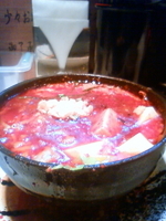 「どて辛つけ麺」@どてちんⅢの写真